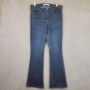 Levi's‎ Signature Jeans Womens 16 Short 33x31 Mid-Rise Bootcut Dark Wash Cowgirl